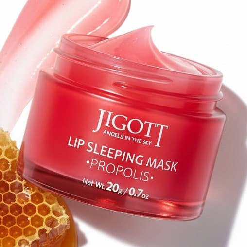 Jigott Lip Sleeping Mask — Overnight Lip Moisture Treatment with Berry Extract — Wholesale K-Beauty for wholesale by K-Beauty Direct