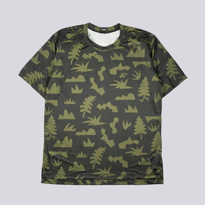 The Athletic x Will Bryant - Men's Bracken Fern Tech Tee for wholesale by The Athletic Community