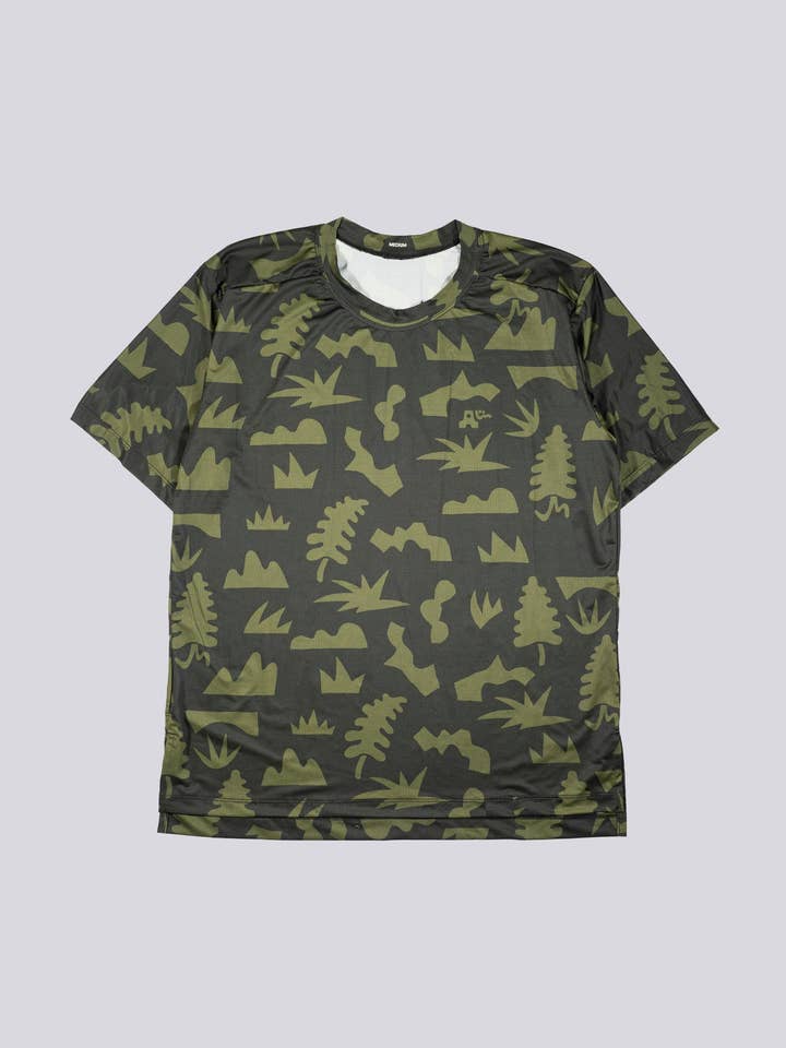 The Athletic x Will Bryant - Men's Bracken Fern Tech Tee for wholesale by The Athletic Community