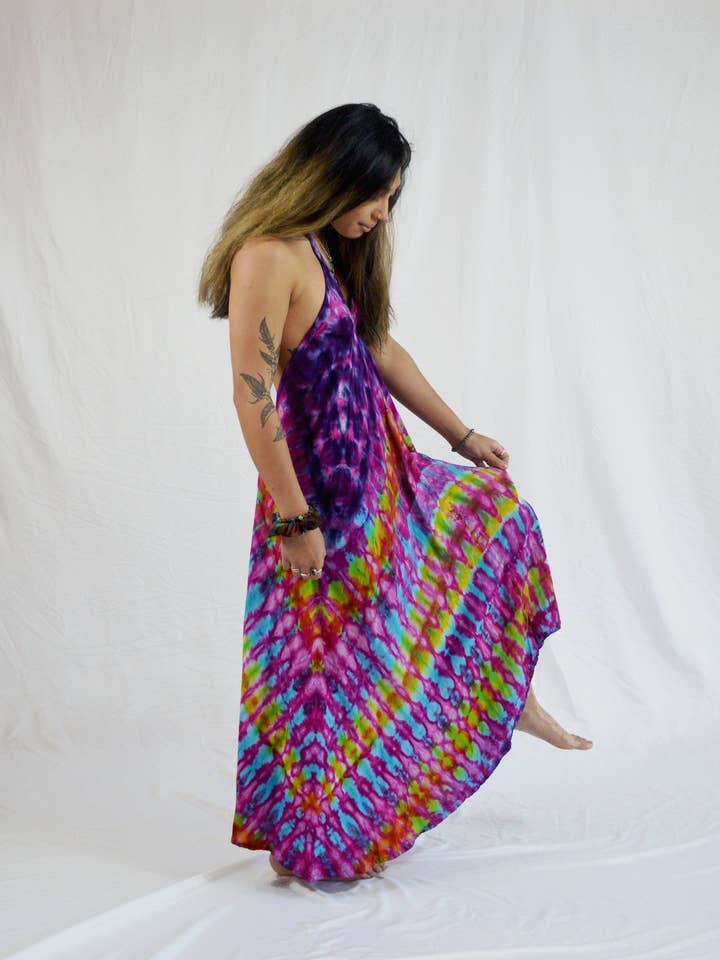 Soul Shine Maine - Wholesale Dress - Women's - The Sunny Days Dress | Ultra Violet Rainbow