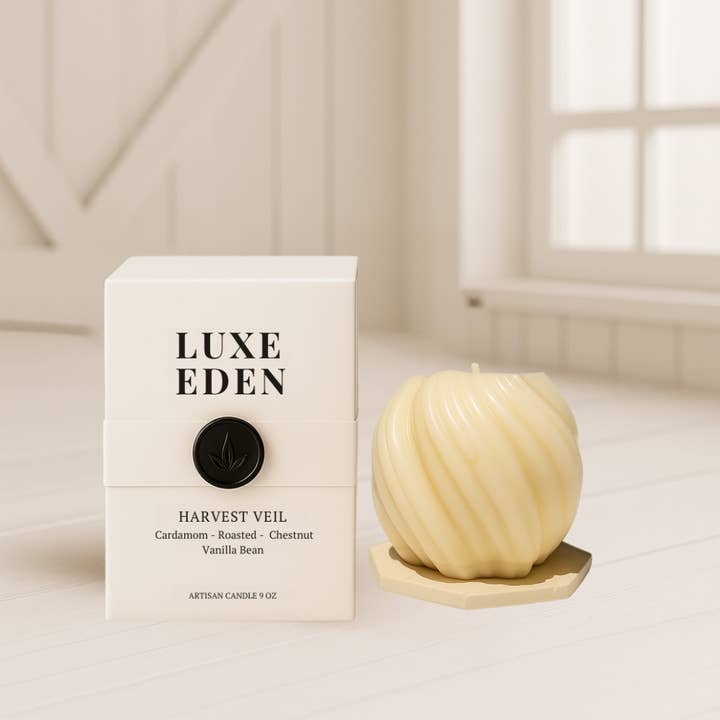 Harvest Veil – Cardamom - Vanilla Bean - Roasted Chestnut for wholesale by LUXE EDEN