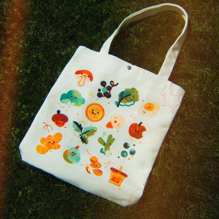 Food Tote Bag for wholesale by Sulkypup