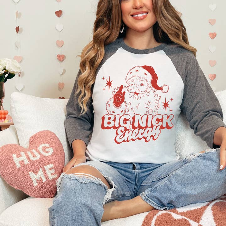 TEELUX - Wholesale Sublimation Transfer - (shirt not included) Big Nick Energy in RED - Screen print Transfer1