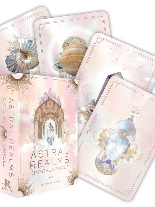 Astral Realms Crystal Oracle by Leah Shoman and other Purchase Wholesale astrid. Free Returns & Net 60 Terms on Faire trending on Faire.