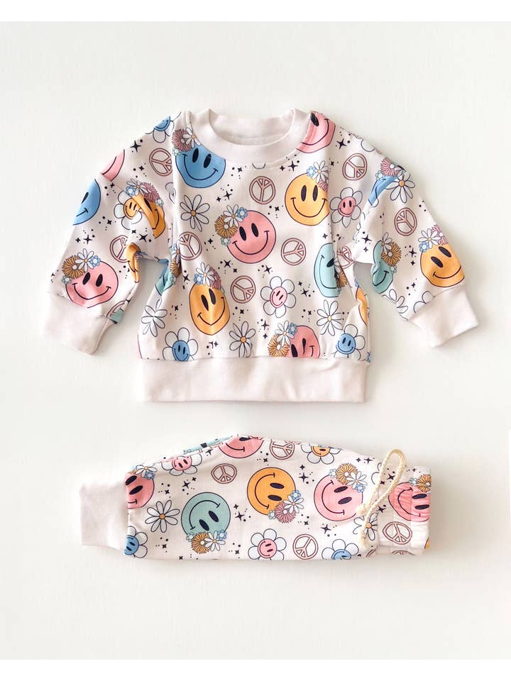 Lucky Panda Kids - Wholesale Top & Pant Set - Baby - Jogger Set | Groovy Girl20