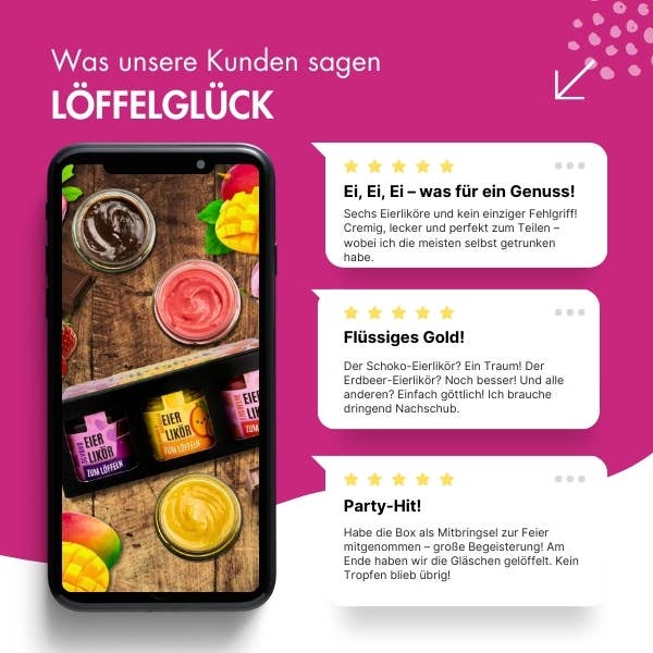 Altenburger Senf & Feinkost GmbH & Co. KG – wholesale Likör – Set med skedlikör – 3 smaker5