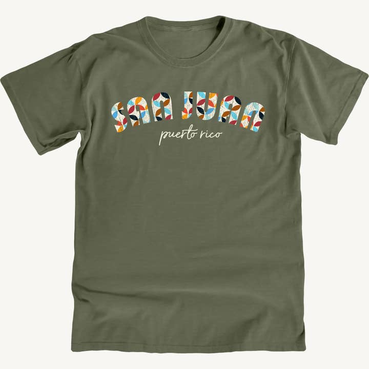 San Juan Sazon Premium T-Shirt für den Großhandel von Salt Water Colours