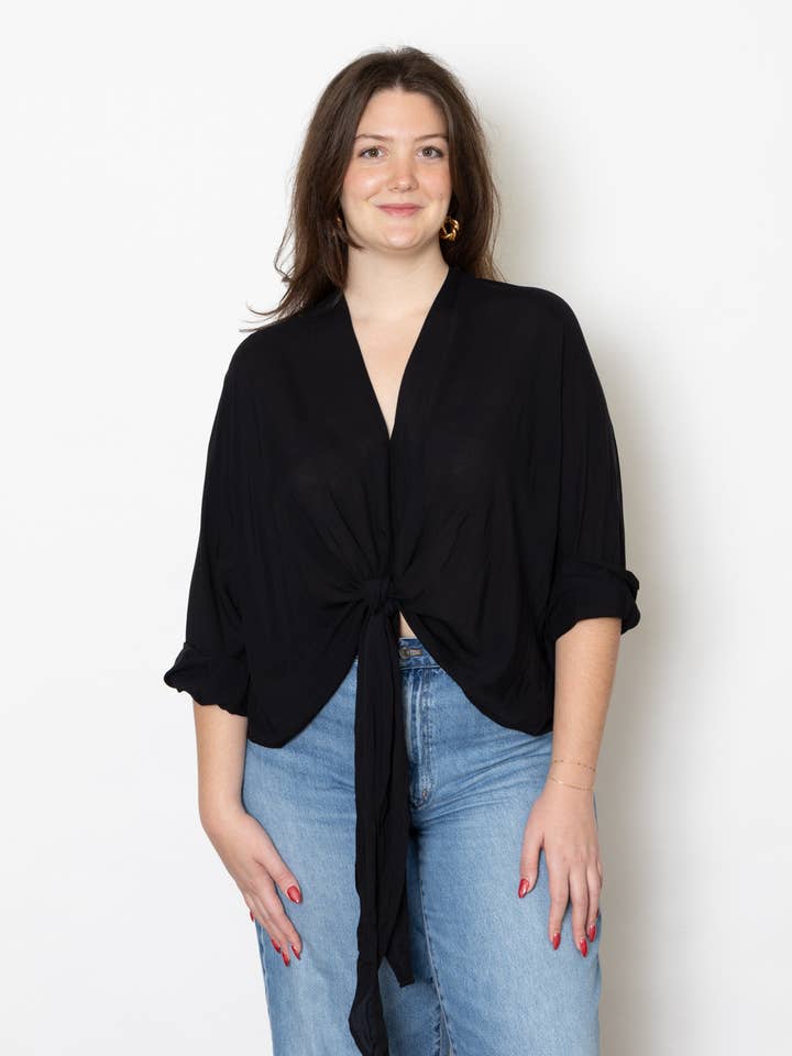 Good Company - Wholesale Blouse - Women's - Good Company Wrapper Top5