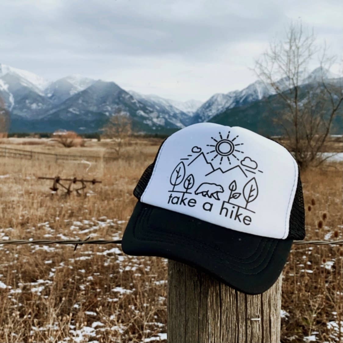 Made of Mountains - Wholesale Trucker Hat - Unisex - Take a Hike Kid Trucker Hat