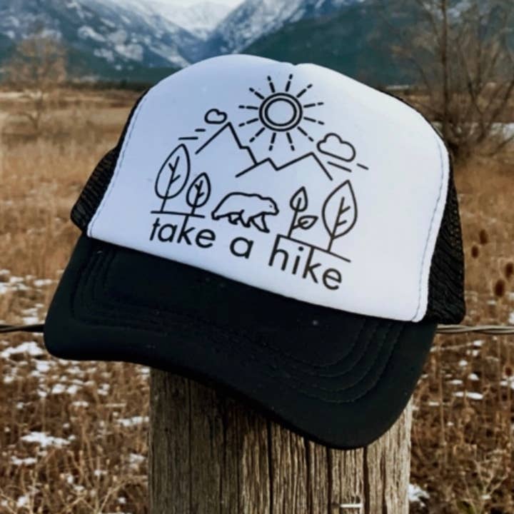 Made of Mountains - Wholesale Trucker Hat - Unisex - Take a Hike Kid Trucker Hat0