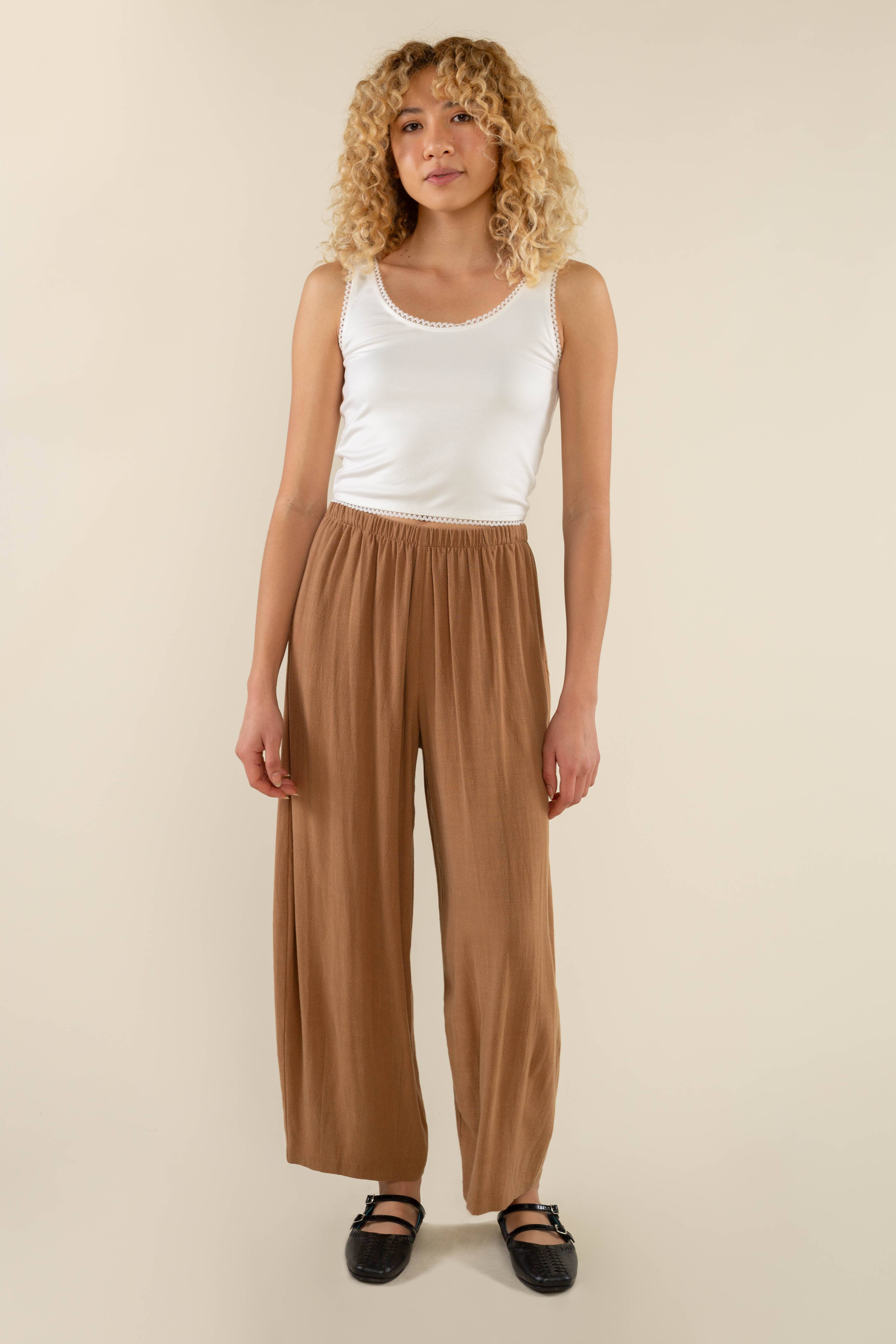 NLT – Tops – Mulher por atacado – Tanque de Colheita de Papoula | Aguarnição de Vieira6