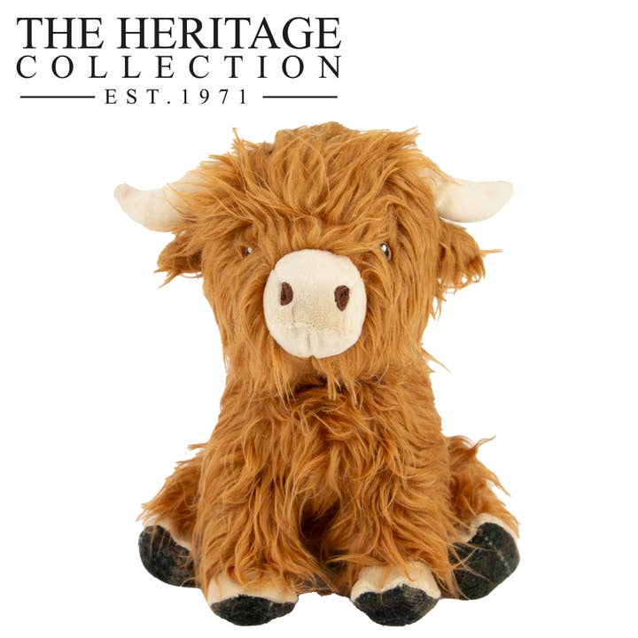 Ancol Pet Products Ltd - Wholesale Pet Plush Toy - Dog - Heritage Fergus Highland Cow