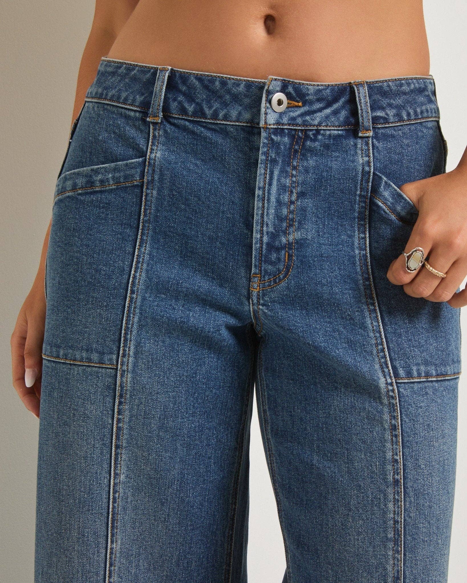 Seventy Eight and Sunny (SEAS) - Wholesale Jeans - Women's - Nomad Flare Jean7