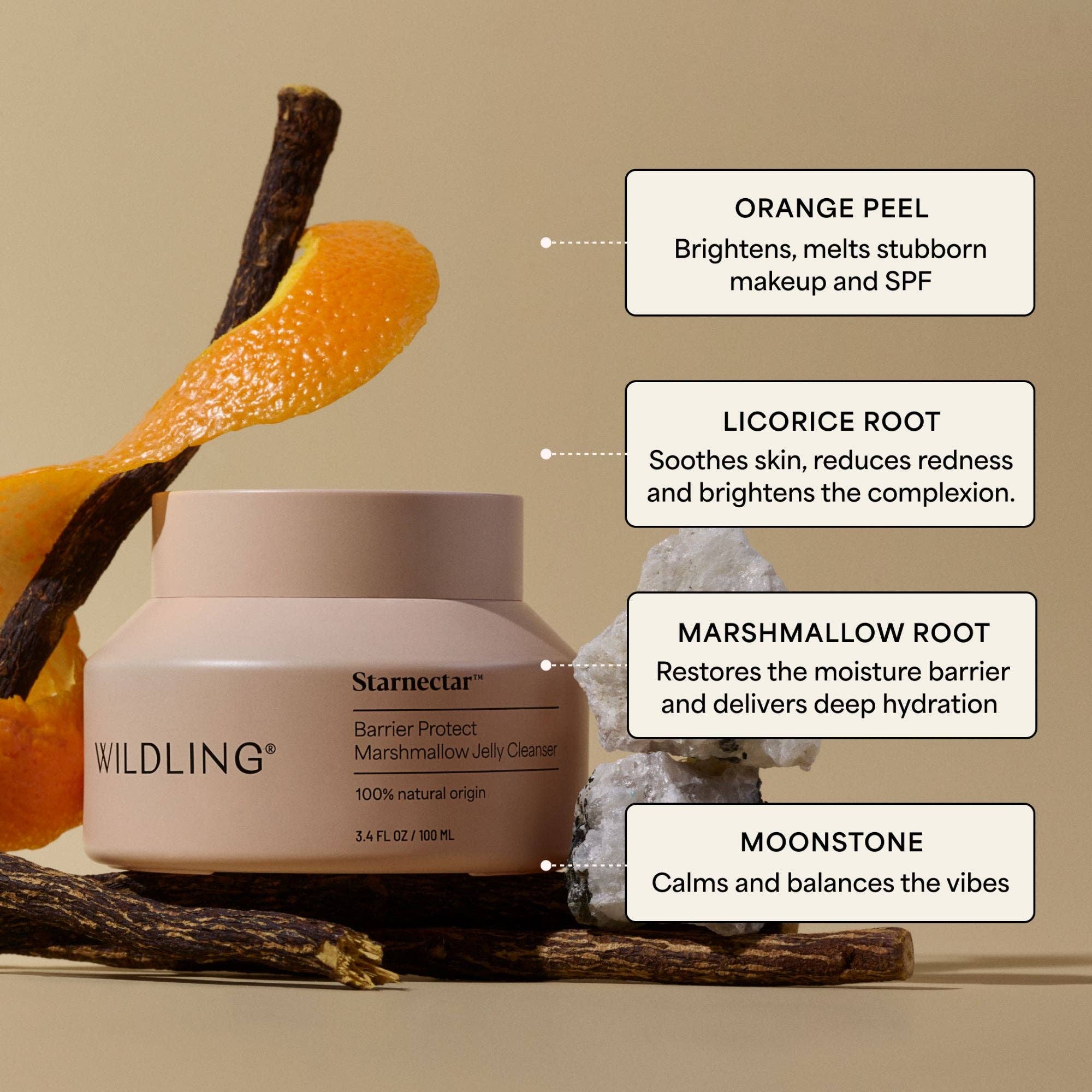 Wildling - Vendita all'ingrosso Detergenti per il viso - Starnectar gel detergente6