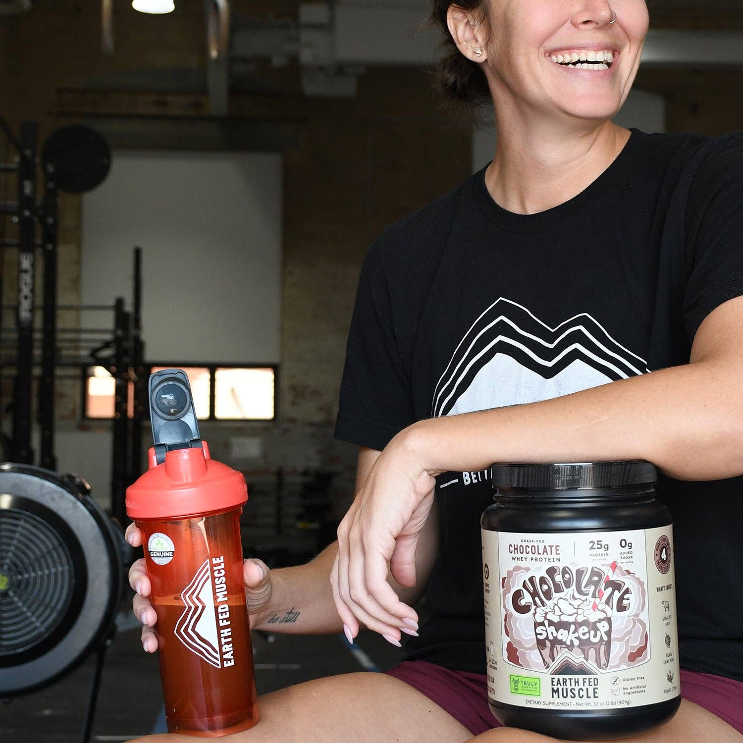 Earth Fed Muscle - Wholesale Protein/Superfood Powder - Chocolate Shakeup Chocolate Grass-Fed Whey Protein9