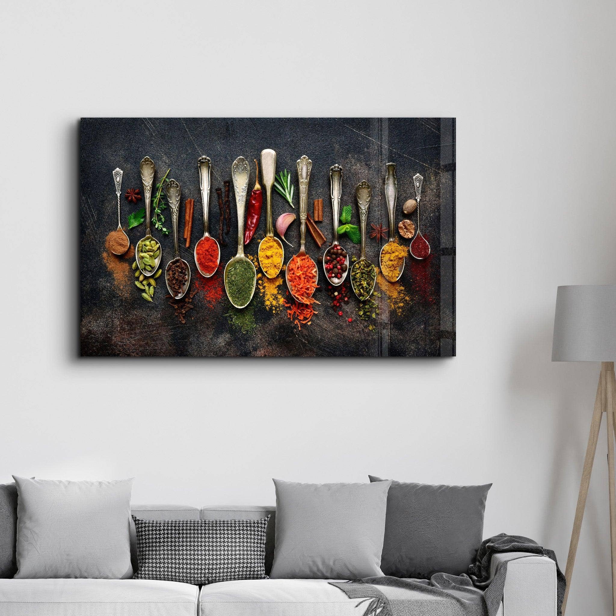 Artdesigna KG - Wholesale Art Print - Indian Spices | Glass Wall Art2