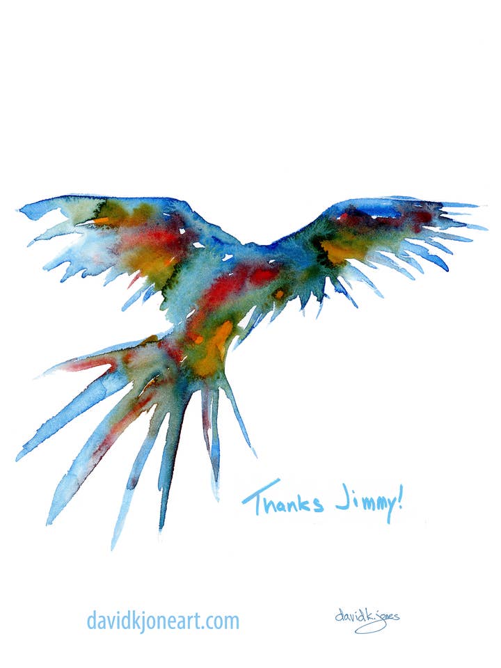 "En Route to One Particular Harbour" (art print) for wholesale by davidkjonesart