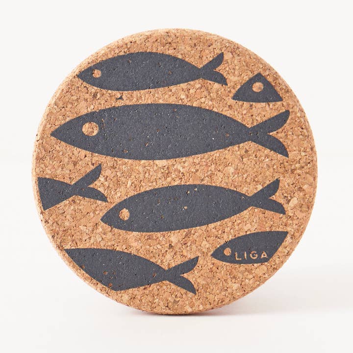 Korkbordskåner | Fisk Grå S/4 for engroshandel hos LIGA