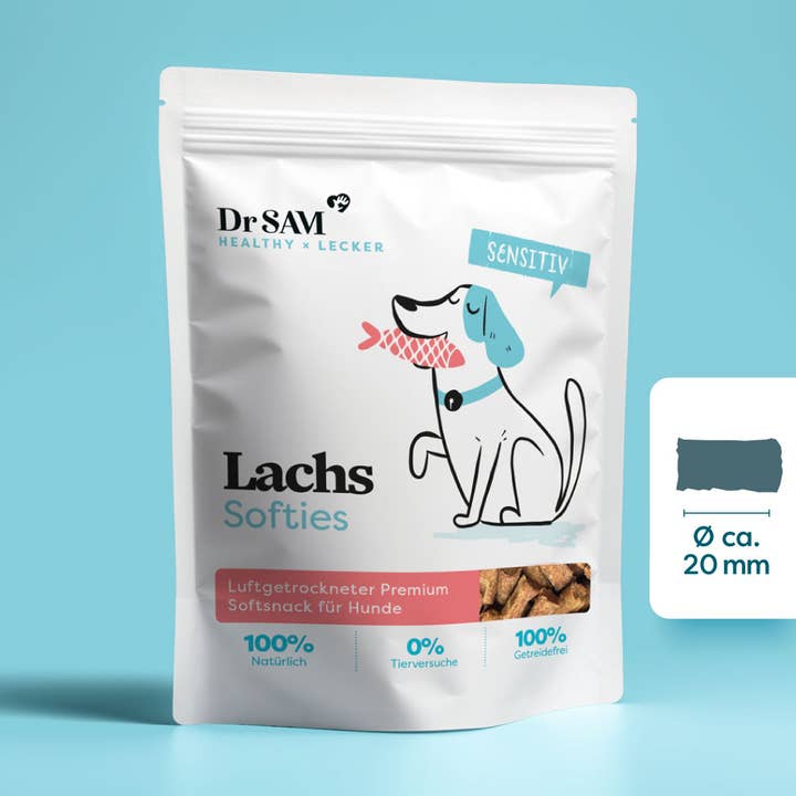 DrSAM - Wholesale Pet Treats - Dog - Salmon Softies healthy treats for dogs0