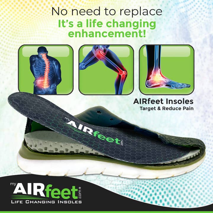 AIRfeet - Wholesale Inserts/Soles - Unisex - AIRfeet RELIEF O2 Insoles6