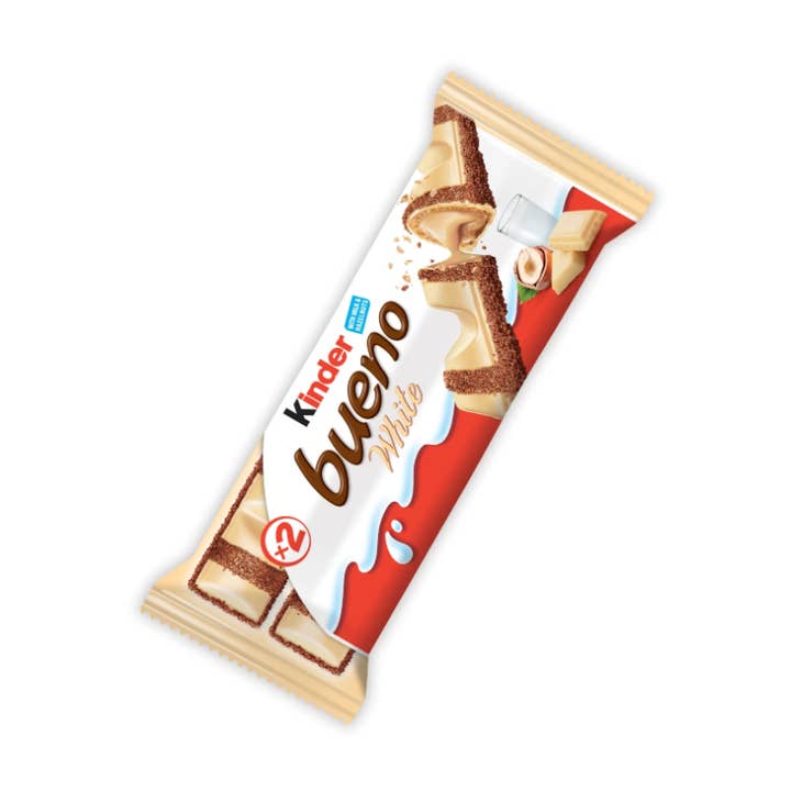 Kinder Bueno White T2 Chocolate 39g 15 unidades por atacado de Snacky Candy