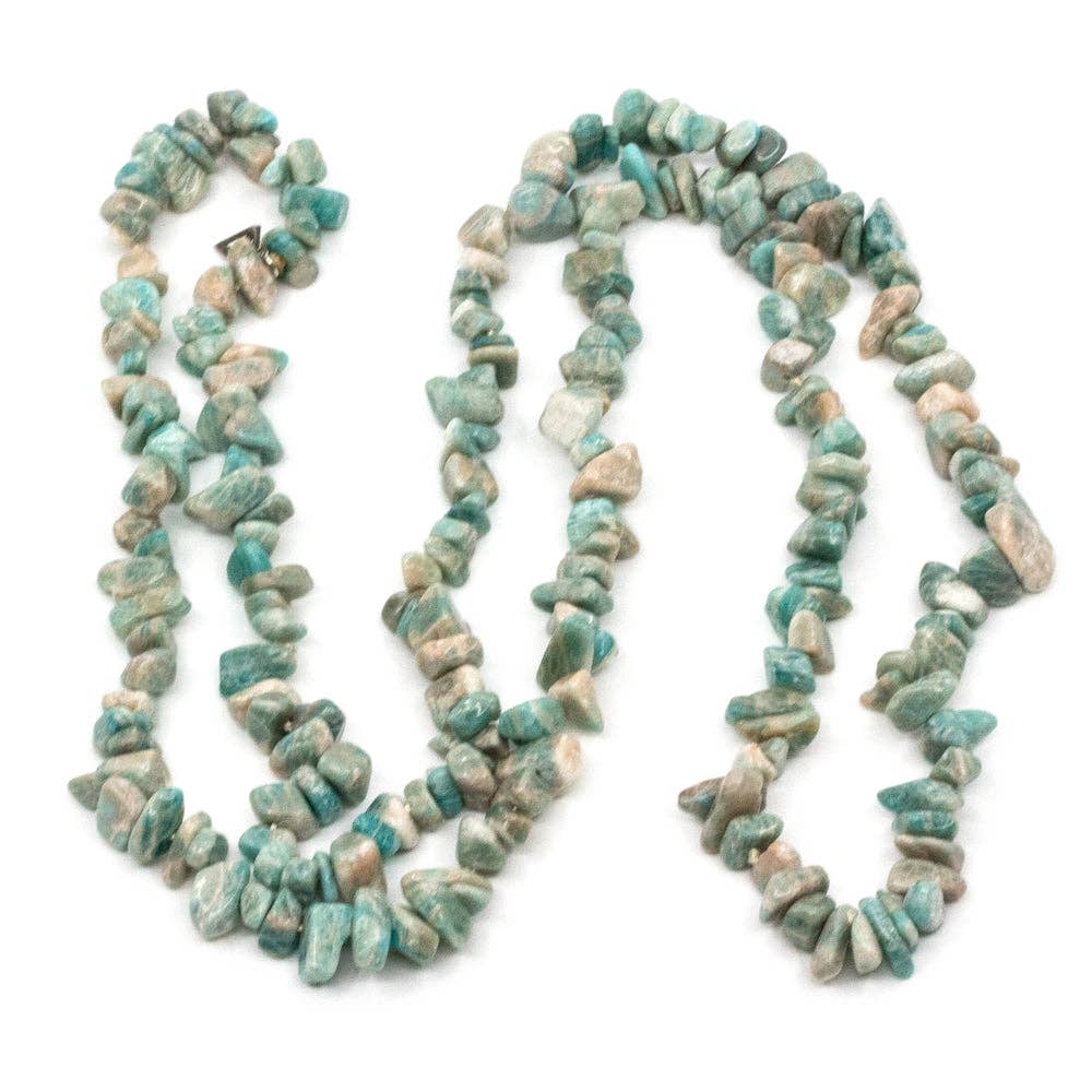 Natural Gem Halsband Turkos for wholesale on Faire0