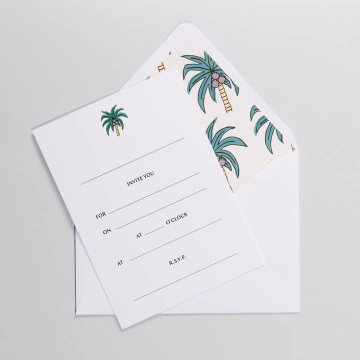Island Vibes Invitations for wholesale by Dear Annabelle