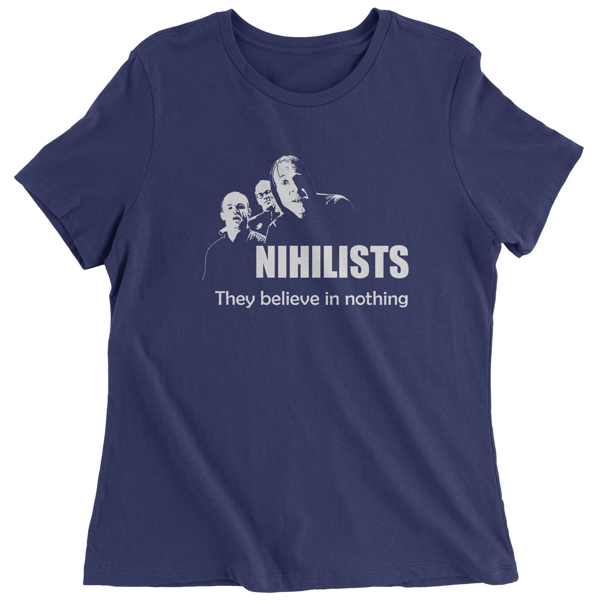 Ferocitees - Wholesale Screen Printed T-Shirt - Women's - Nihilists Lebowski Women's T-Shirt6