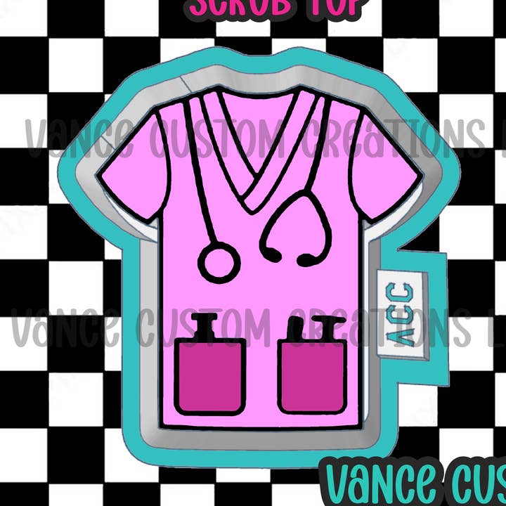 Vance Custom Creations – material para artesanato por atacado – Esfoliante Freshie Mold0