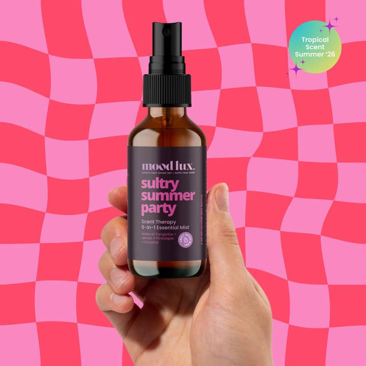 Sultry Summer Party 5 In 1 Essential Mist for wholesale by Mood Lux