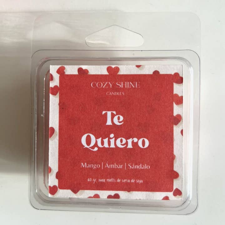 Wax Melts Je T'aime - Mangue, Ambre et Santal - Édition Saint-Valentin pour la vente par INZ Aragón S.Coop. Pequeña
