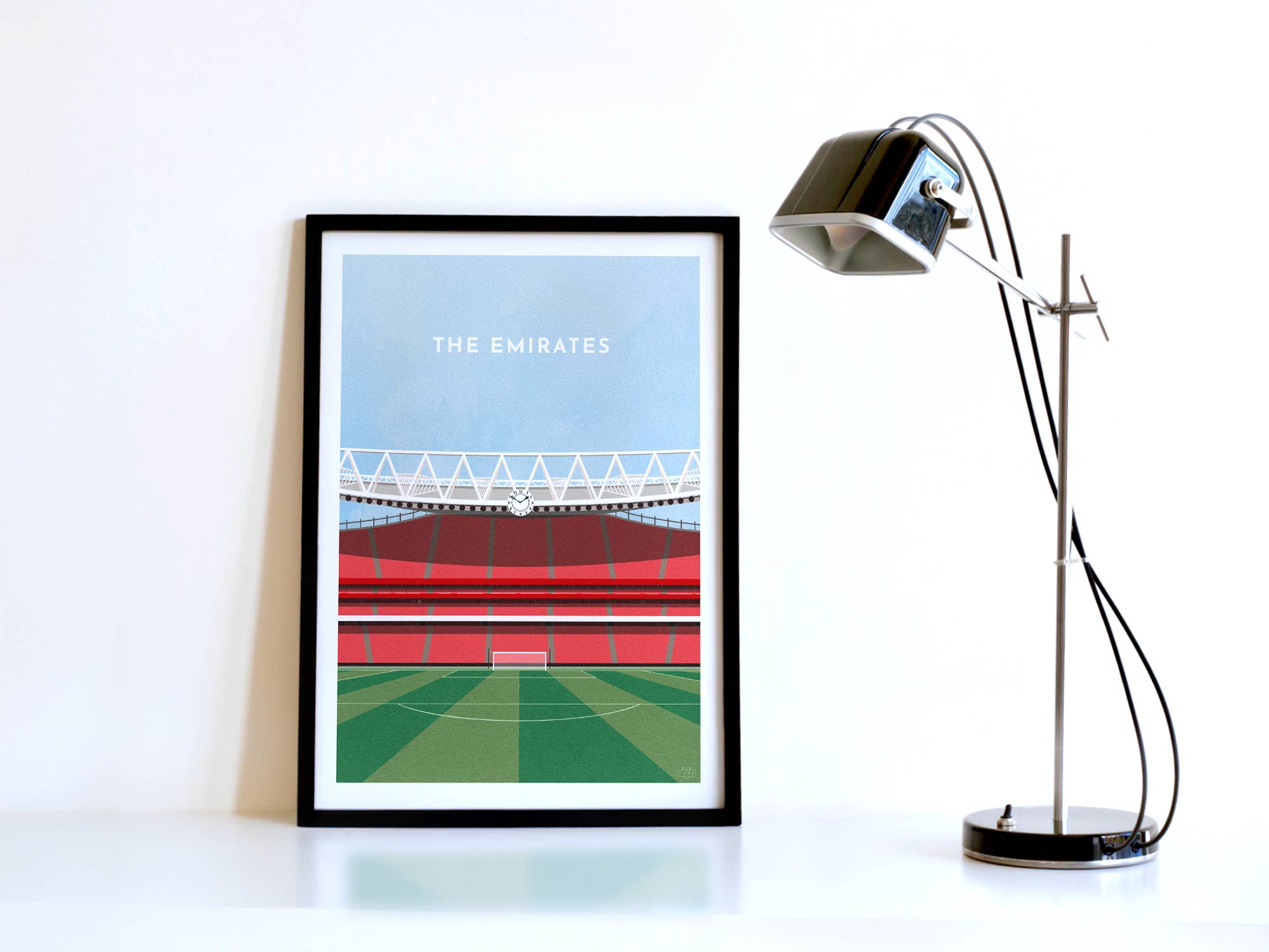 Turf Football Art – wholesale Art print – Arsenal Football Stadium The Emirates Art Print1