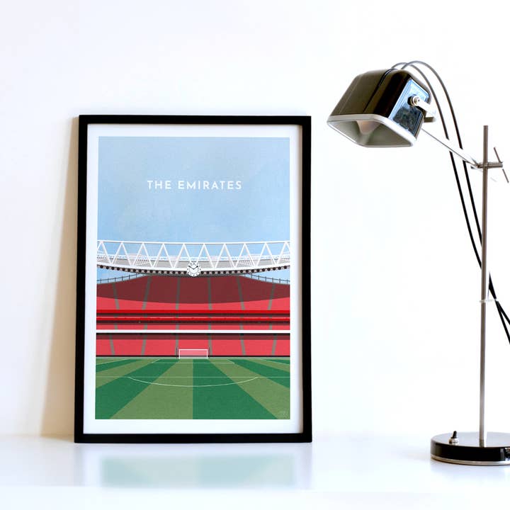 Turf Football Art – wholesale Art print – Arsenal Football Stadium The Emirates Art Print1