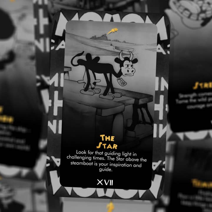 Ibiza Tarot USA - Wholesale Tarot Cards - The Steamboat Willie Tarot - Major Arcana - Mickie and Minni6