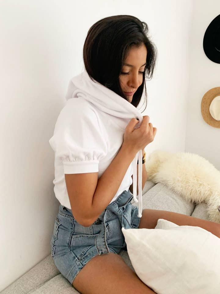 Carol Kurzarm-Sweatshirt für den Großhandel von PerfectDD