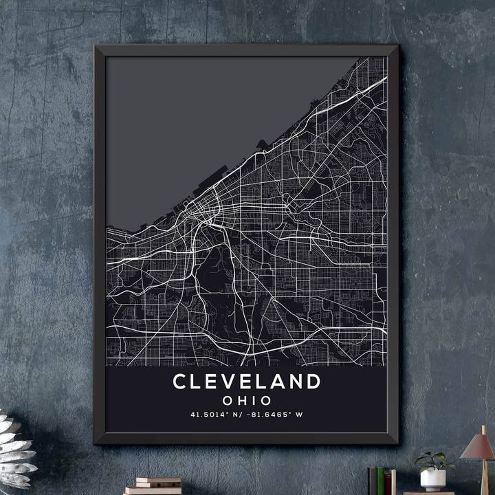Cleveland, Ohio Visualizza mappa per la vendita all'ingrosso da parte di Artable