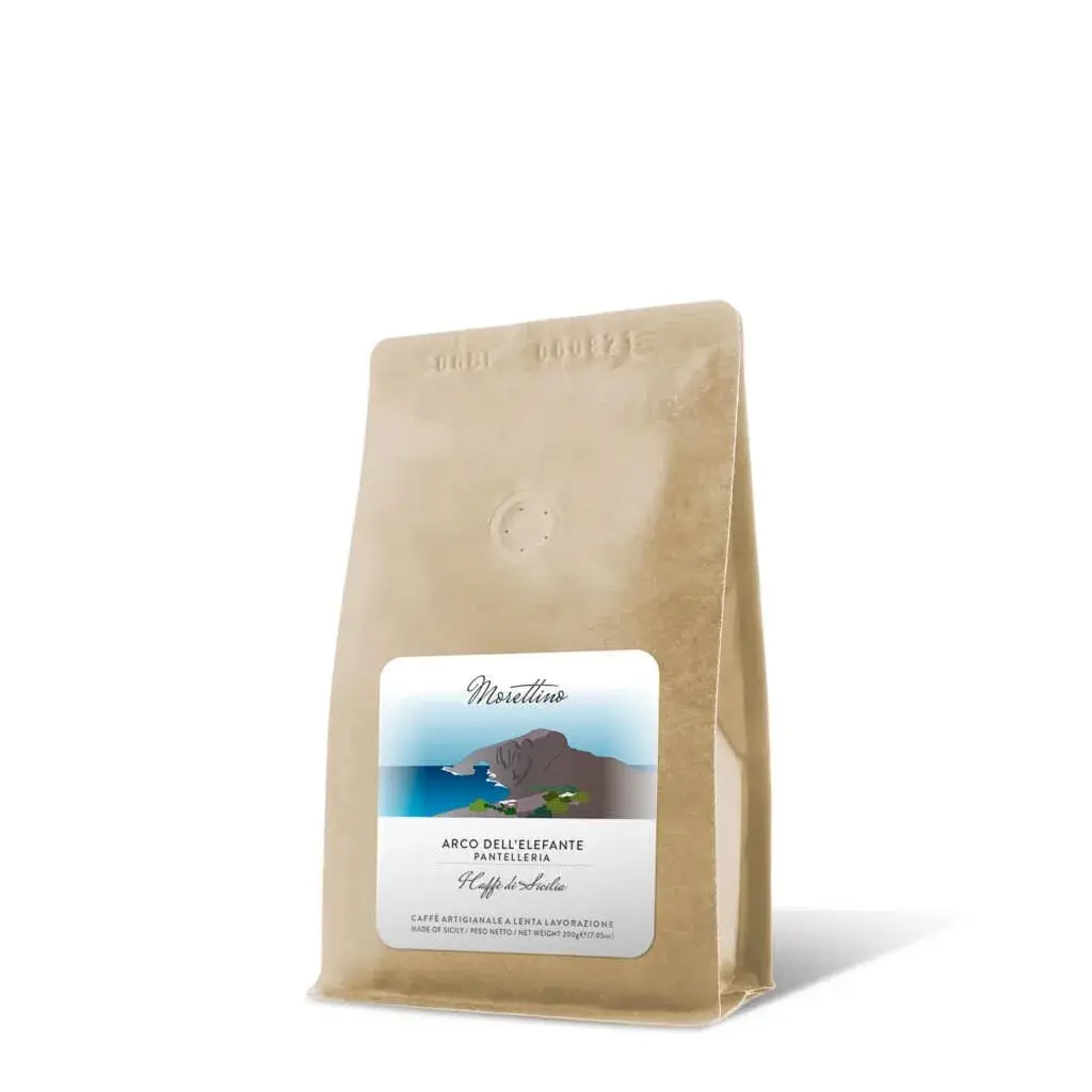 Caffè Morettino – wholesale Ground coffee – I Caffè di Sicilia: Pantelleria 200g ground0