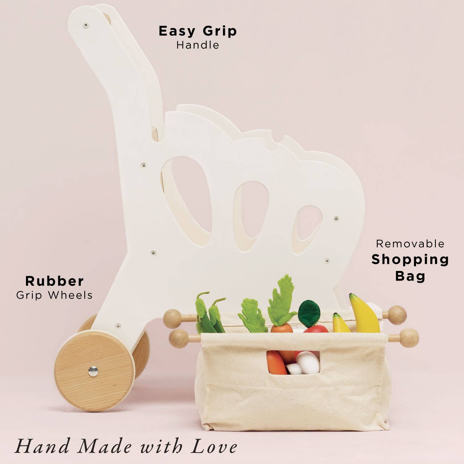 Le Toy Van, Inc. - Wholesale Wood Toy - Kids - Shopping Grocery Trolley & Bag1