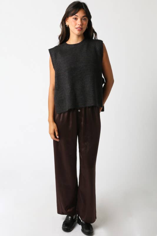 Olivaceous - Wholesale Sweater Vest - Women's - Kristin Knit Vest2