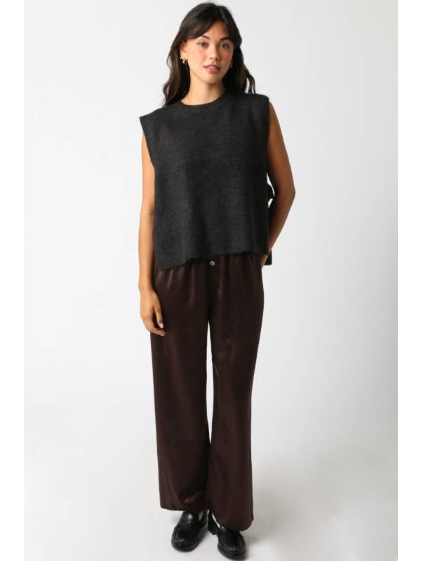 Olivaceous - Wholesale Sweater Vest - Women's - Kristin Knit Vest2