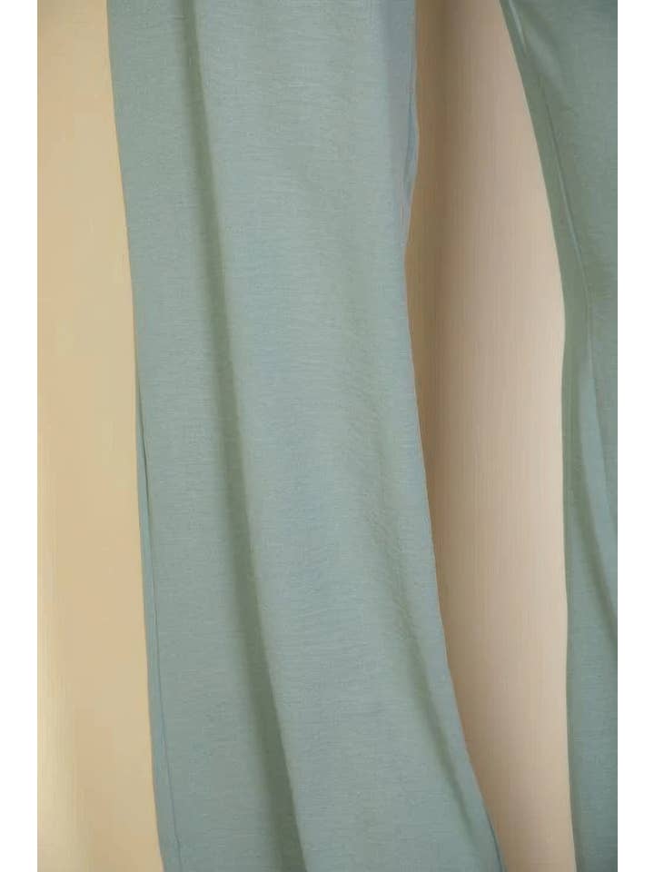 CC Wholesale Clothing - Wholesale Pants - Women's - Drawstring Waist Wide Leg Minimalist Pants