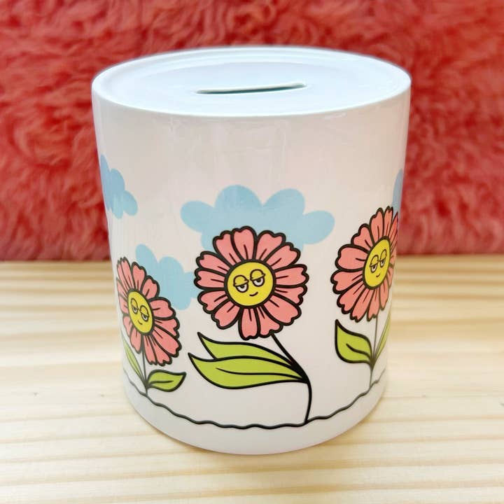 Piggy Bank Flower Power para venta al por mayor de Chateau Blanche