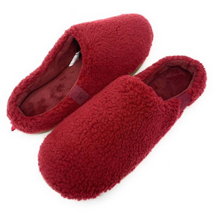 Sunset | Men's Fluffy Slip On House Slipper for wholesale by Oooh Yeah/Sock It Up/Oooh Geez Slippers