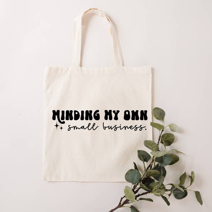 Tote bag per piccole imprese per la vendita all'ingrosso da parte di Solara Boutique