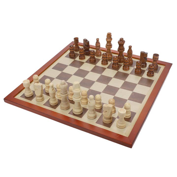 Wood Expressions - Wholesale Board Game - 7-in-1 Combination Wood Game Set – 12 inch board2