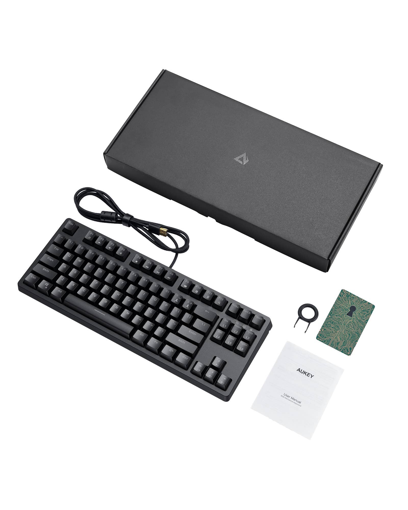 Above Edge - Wholesale Keyboard - Mechanical Keyboard Compact 87Key with Gaming Software2