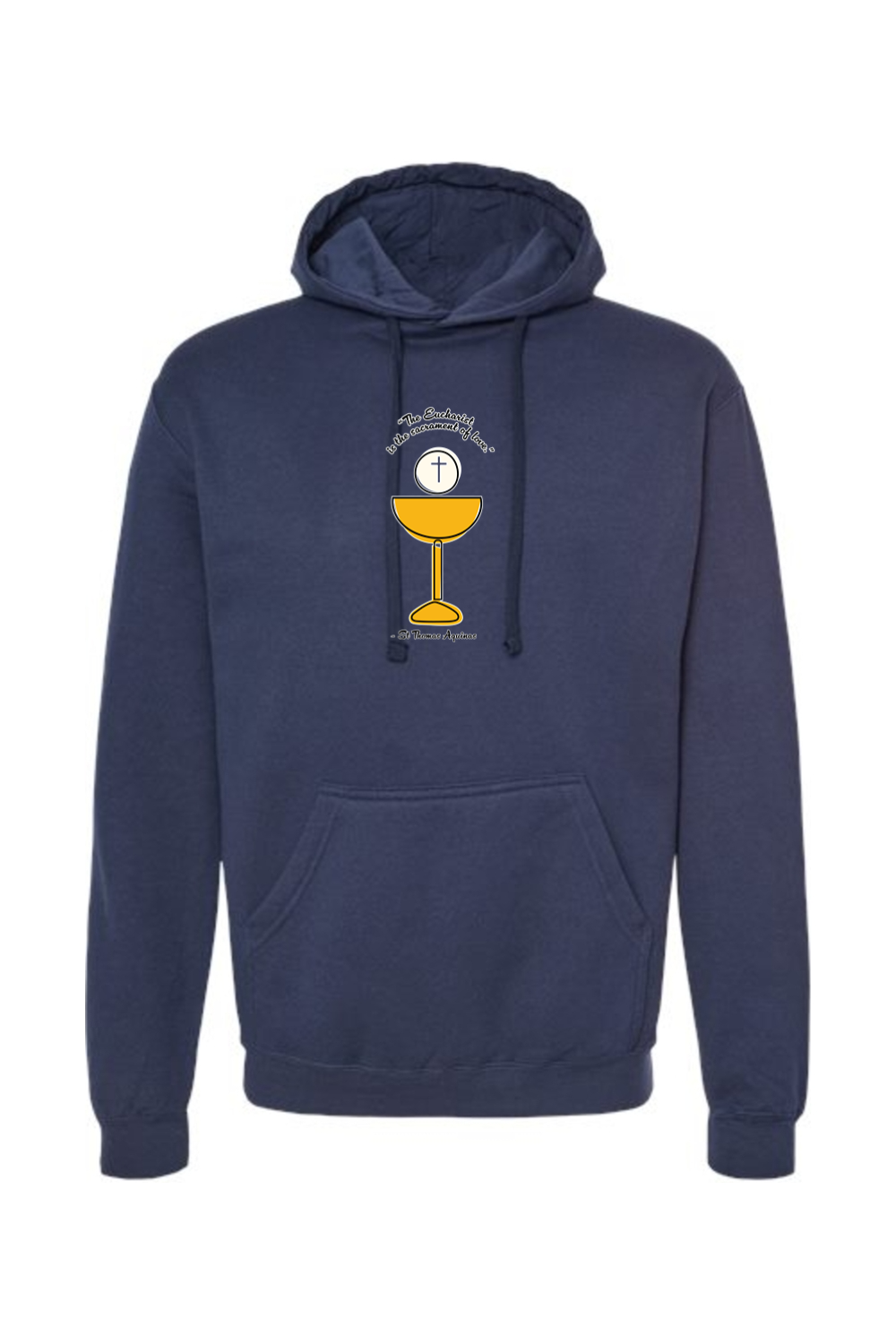 Sock Religious - Wholesale Hoodie - Unisex - The Sacrament of Love - St. Thomas Aquinas Hooded Sweatshirt2
