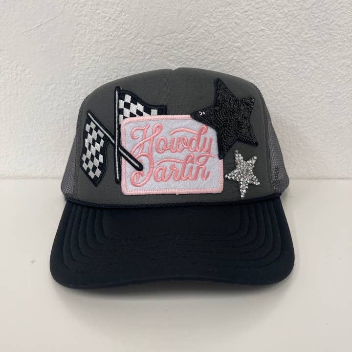 Charlie Grey - Wholesale Trucker Hat - Women's - Howdy Darlin’ Western Trucker hat