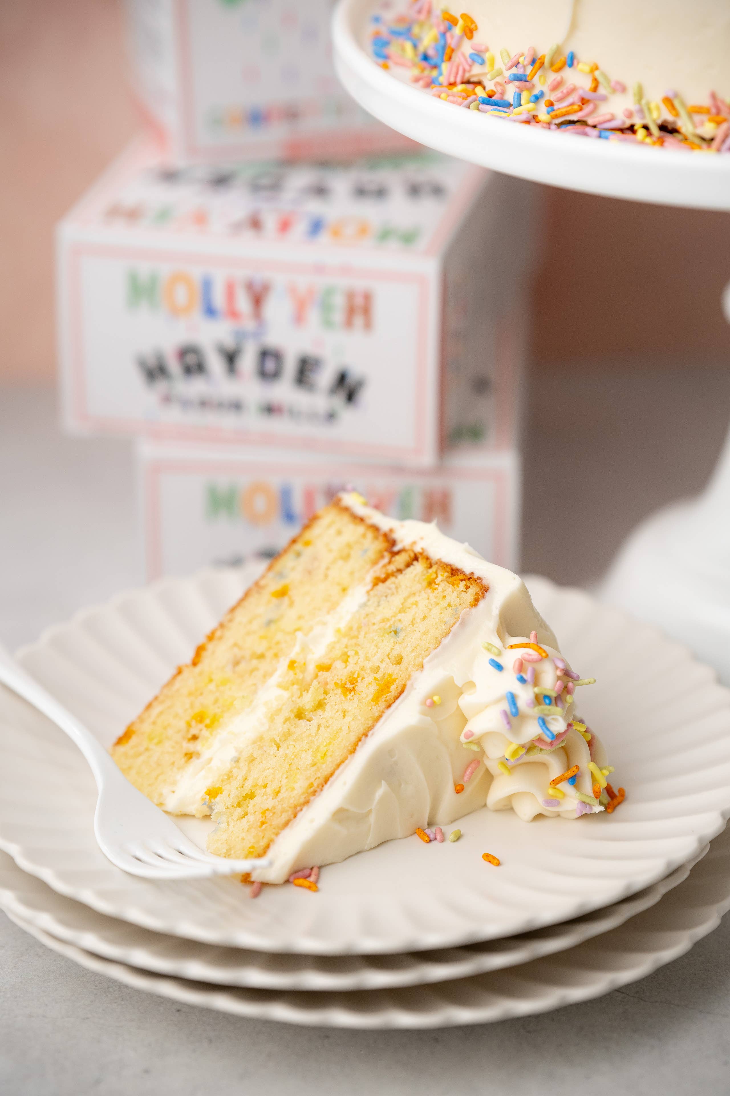 Hayden Flour Mills - Wholesale Cake Mix - Molly Yeh x HFM Confetti Cake Mix3