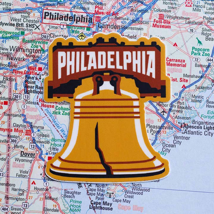 Philadelphia sticker voor wholesale door Vagabond Heart